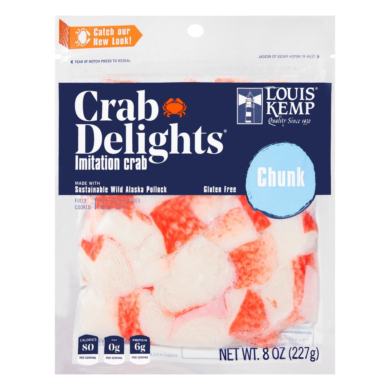 Louis Kemp Crab Delights Crab Delights Chunk Style - Shop Shrimp