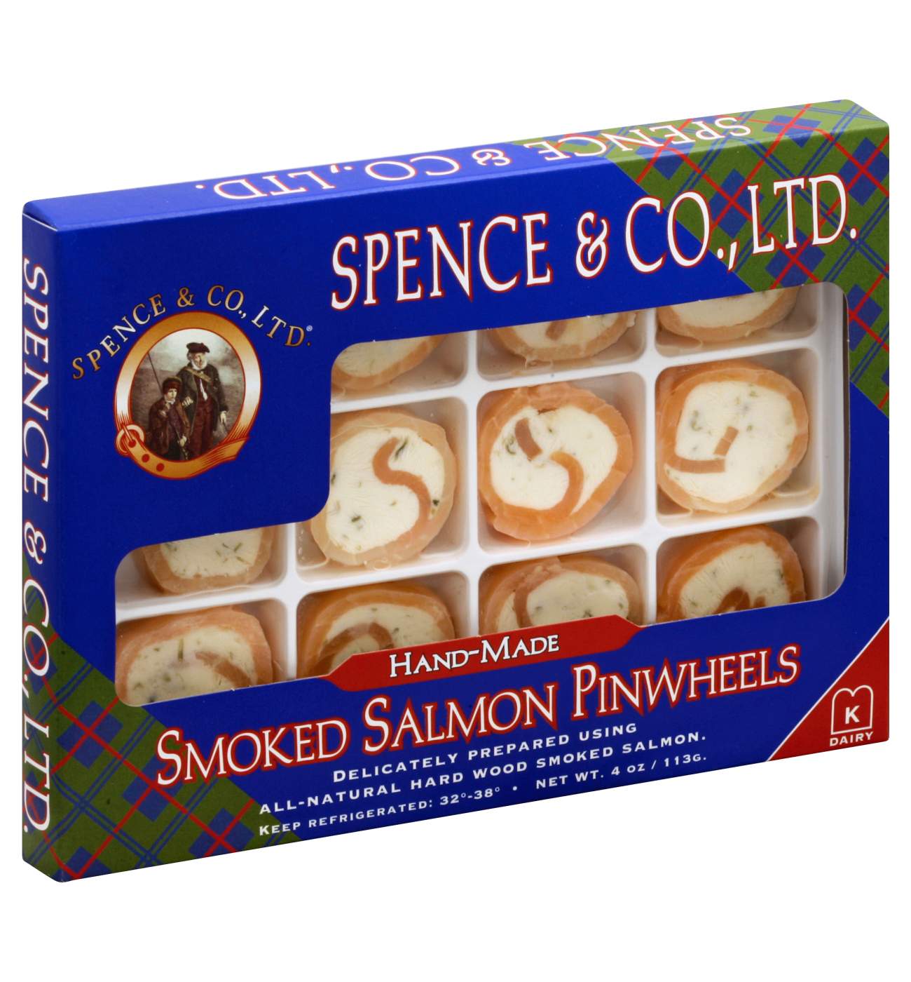 Spence & Co Ltd Smoked Salmon Pinwheels; image 1 of 2