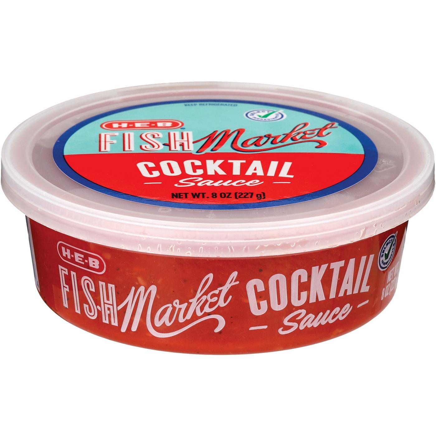 H-E-B Fish Market Cocktail Sauce (Sold Cold); image 2 of 2