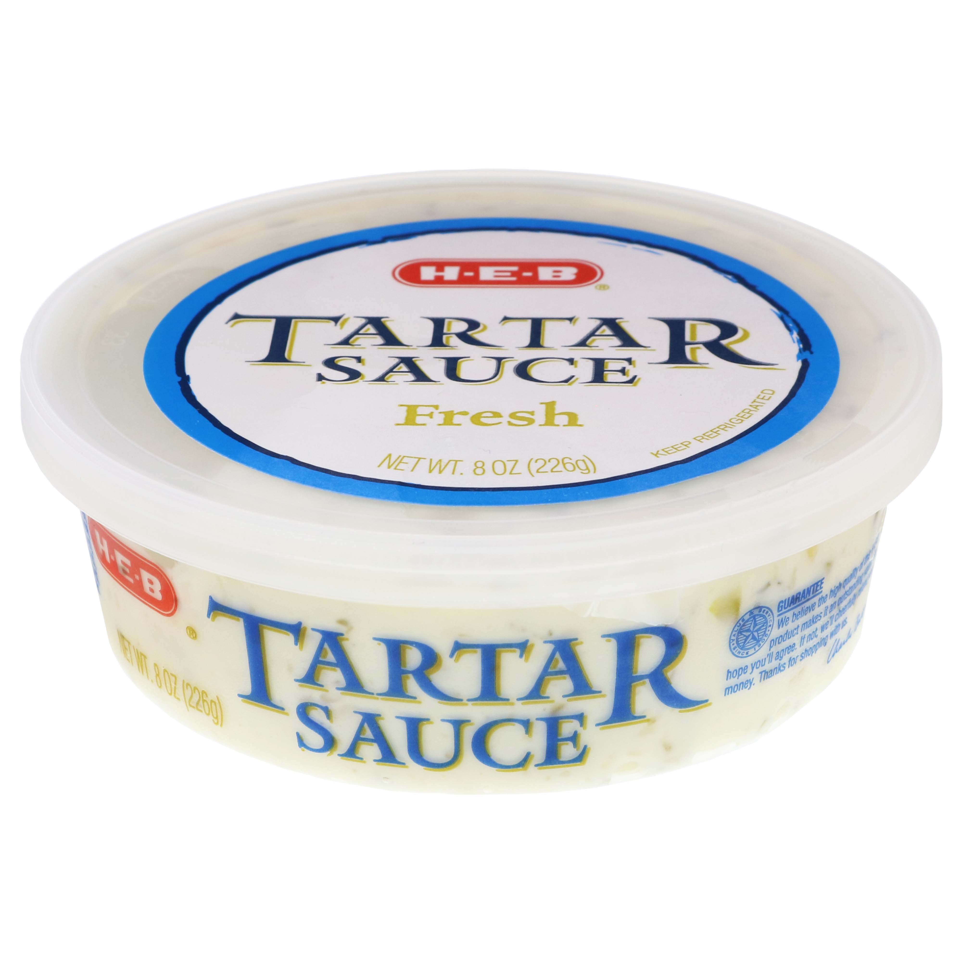 H-E-B Fresh Tartar Sauce - Shop Cocktail & Tartar Sauce At H-E-B