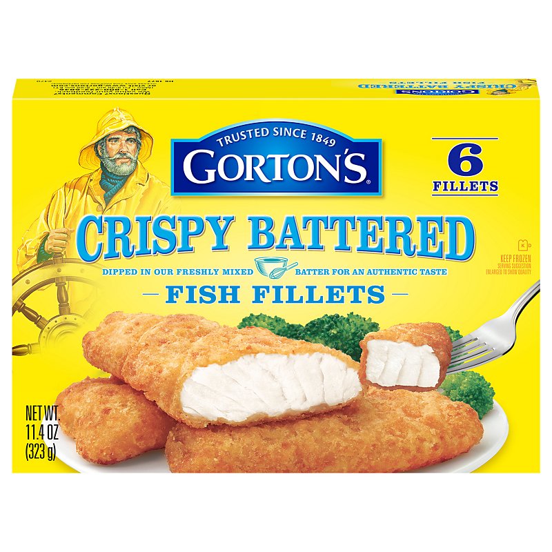 Gorton's Crispy Battered Fish Fillets - Shop Seafood at H-E-B