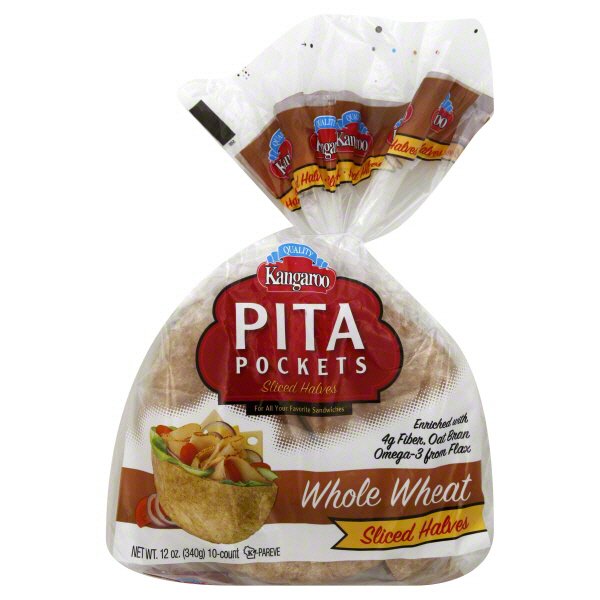 whole wheat pita pockets nutrition facts