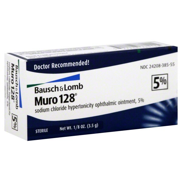 Bausch & Lomb Muro 128 5% Ophthalmic Ointment - Shop Eye & Ear Care At ...