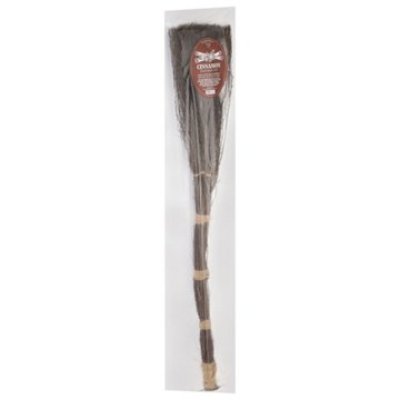 Floral Cinnamon Scented Decorative Broom, 36"