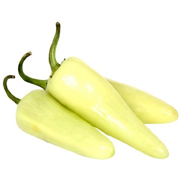 Fresh Hungarian Wax Peppers, Avg. 0.25 lb