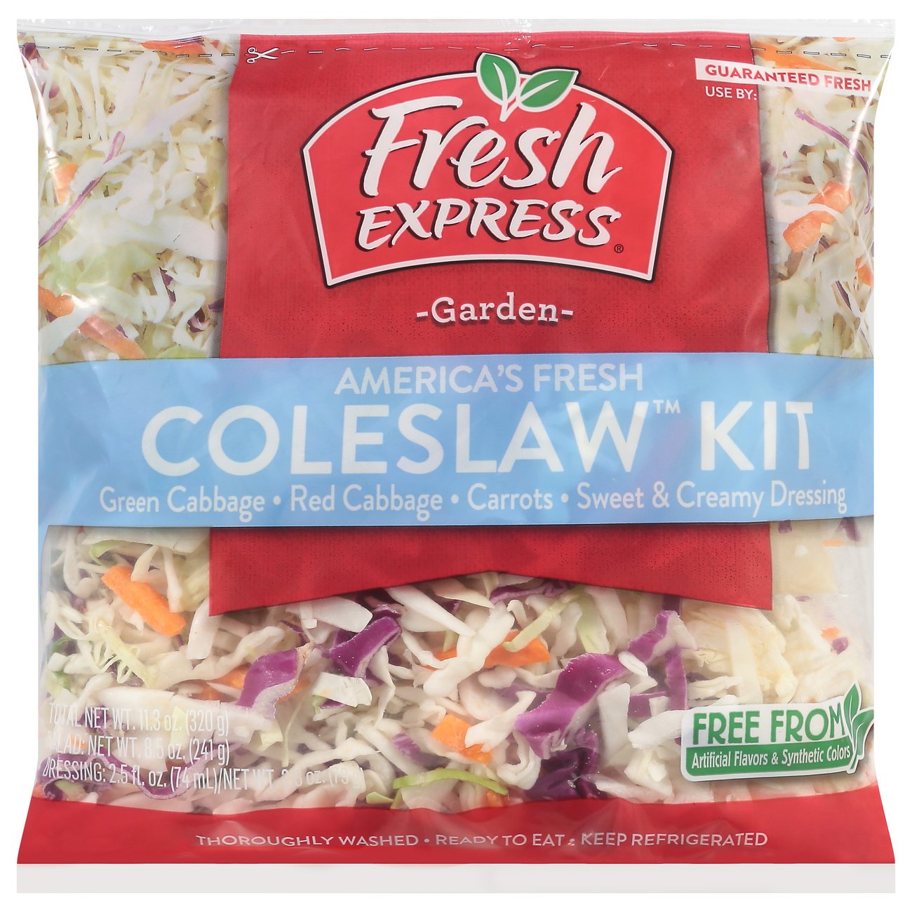 Fresh Express Coleslaw Salad Kit Shop Lettuce & leafy greens at HEB