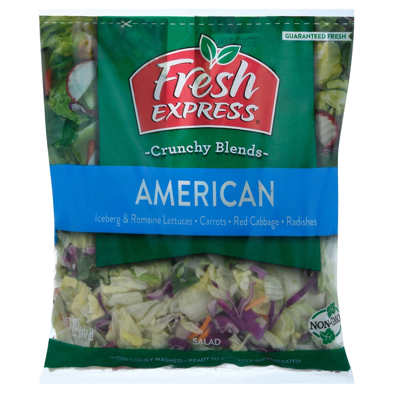 Fresh Express Crunchy Blends American Salad Mix Shop Lettuce & leafy