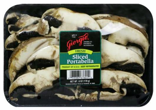 Fresh Sliced Portabella Mushrooms Shop Vegetables at HEB