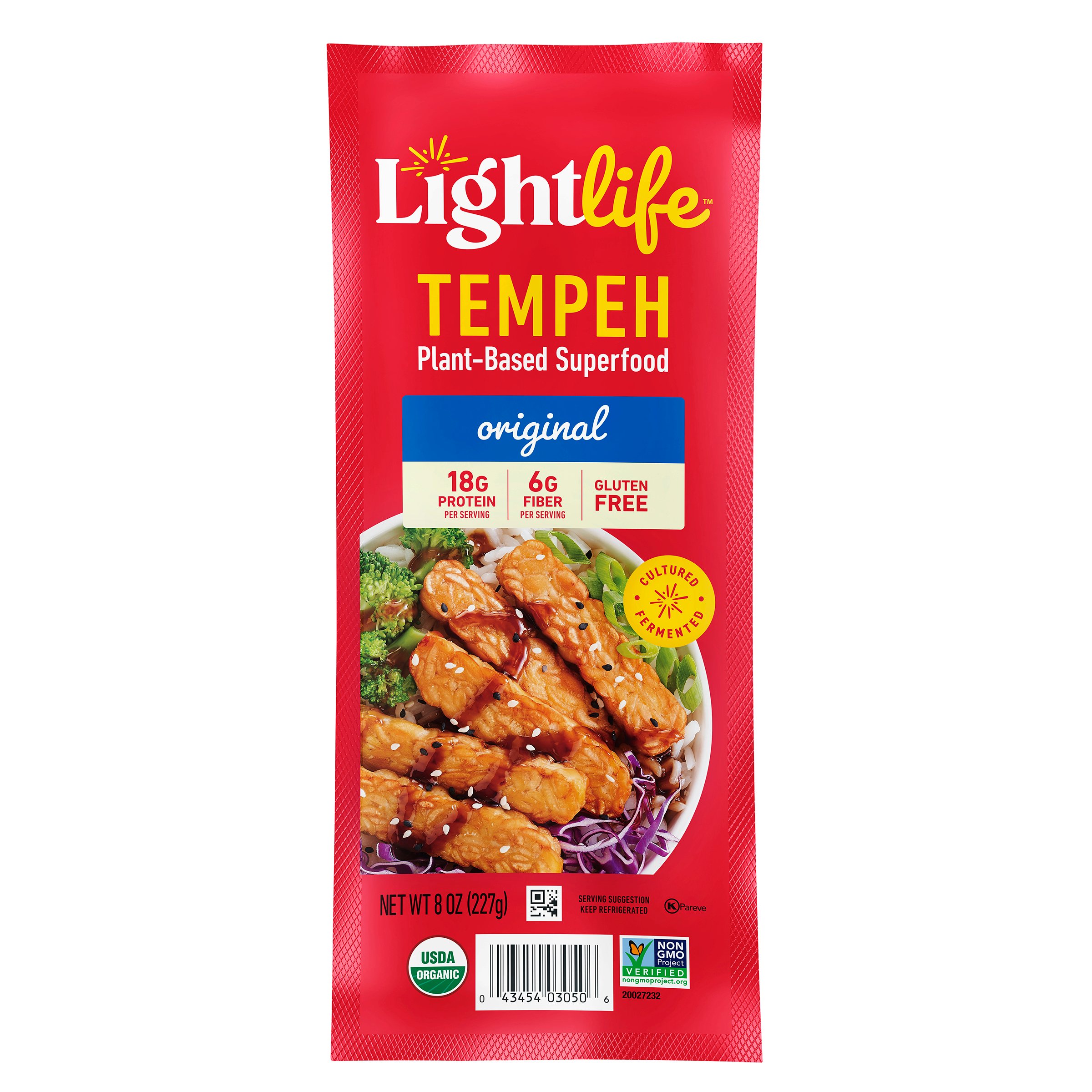 Lightlife Tempeh PlantBased Superfood Original Shop Tofu & meat