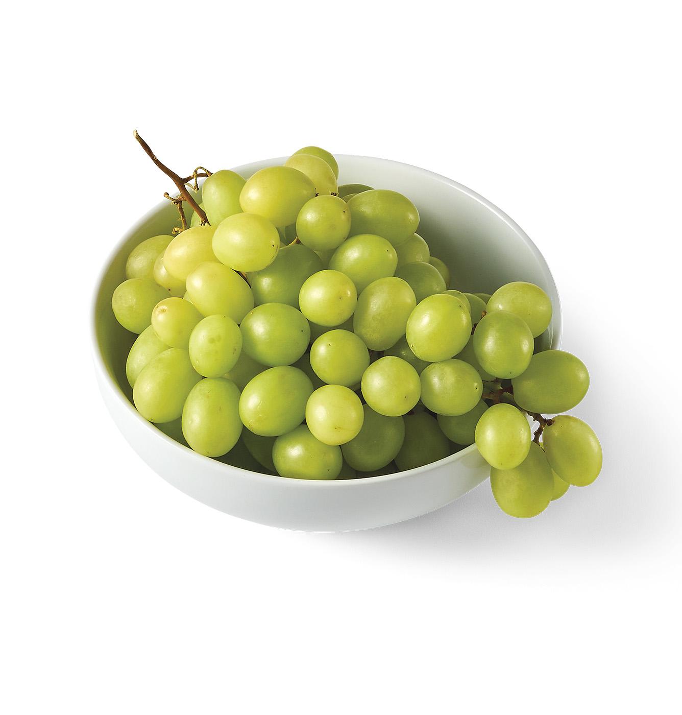 Fresh Organic White Seedless Grapes; image 2 of 2