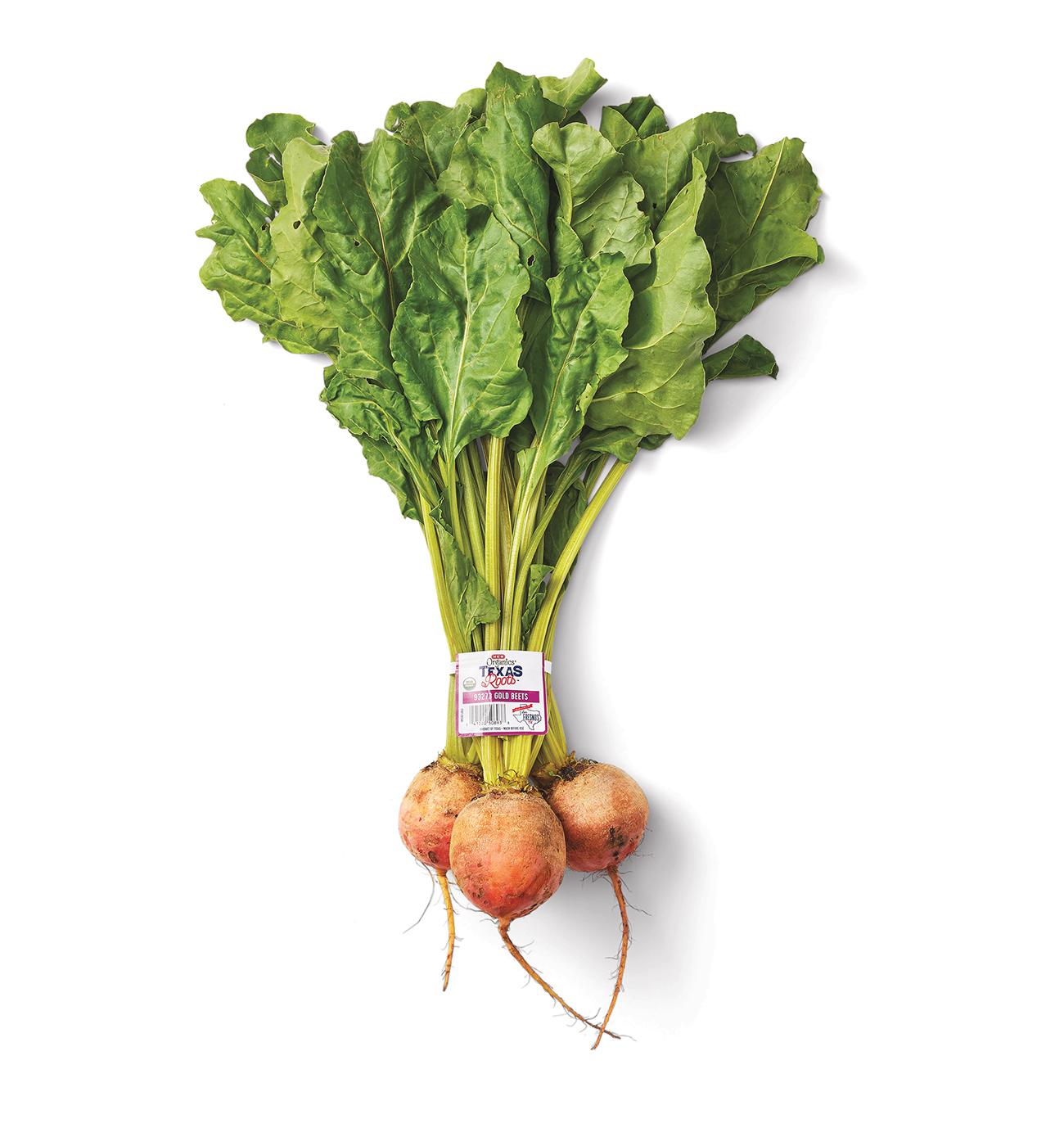 H-E-B Texas Roots Fresh Organic Golden Beets; image 1 of 2