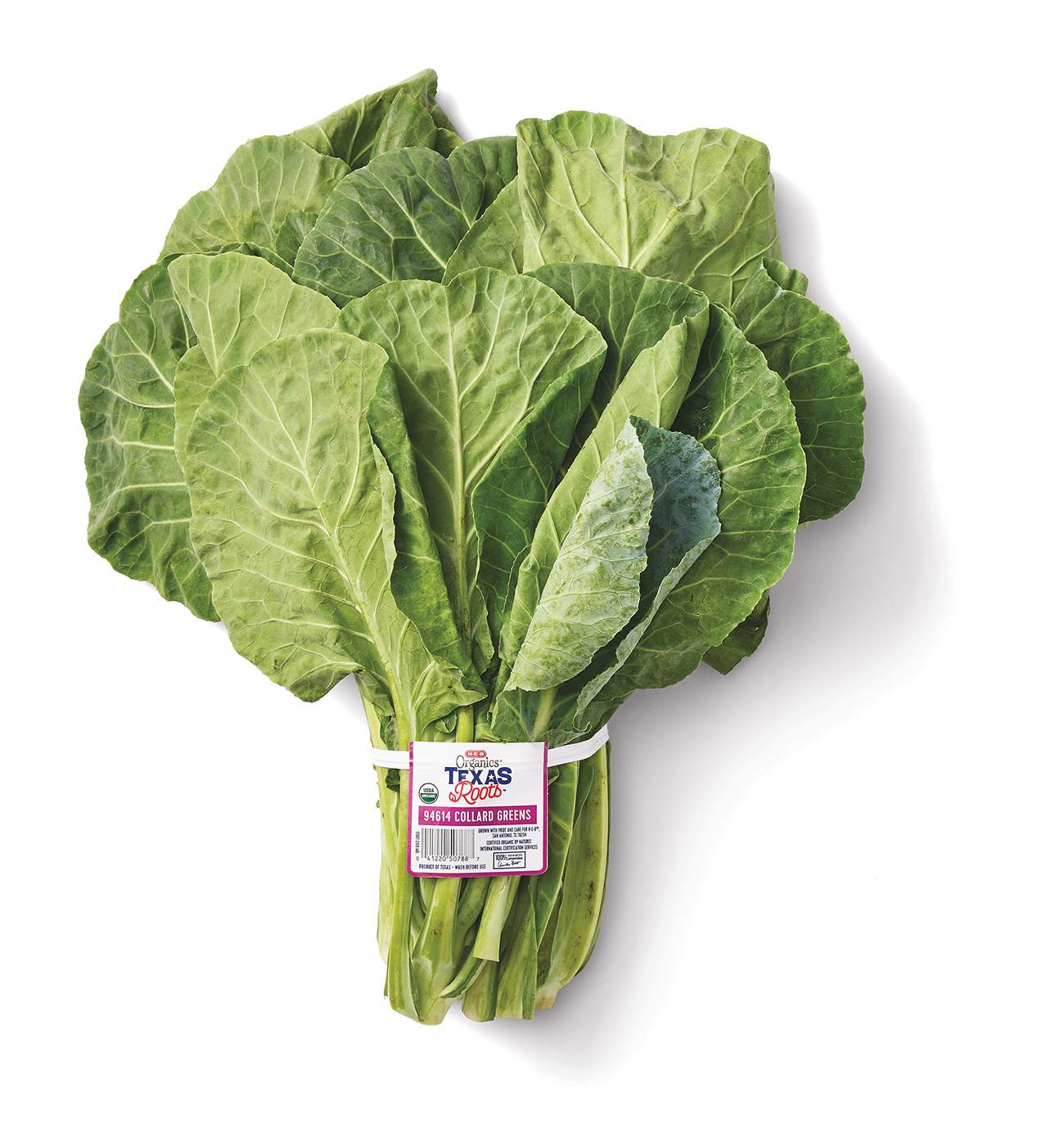 H-E-B Texas Roots Fresh Organic Collard Greens; image 1 of 2