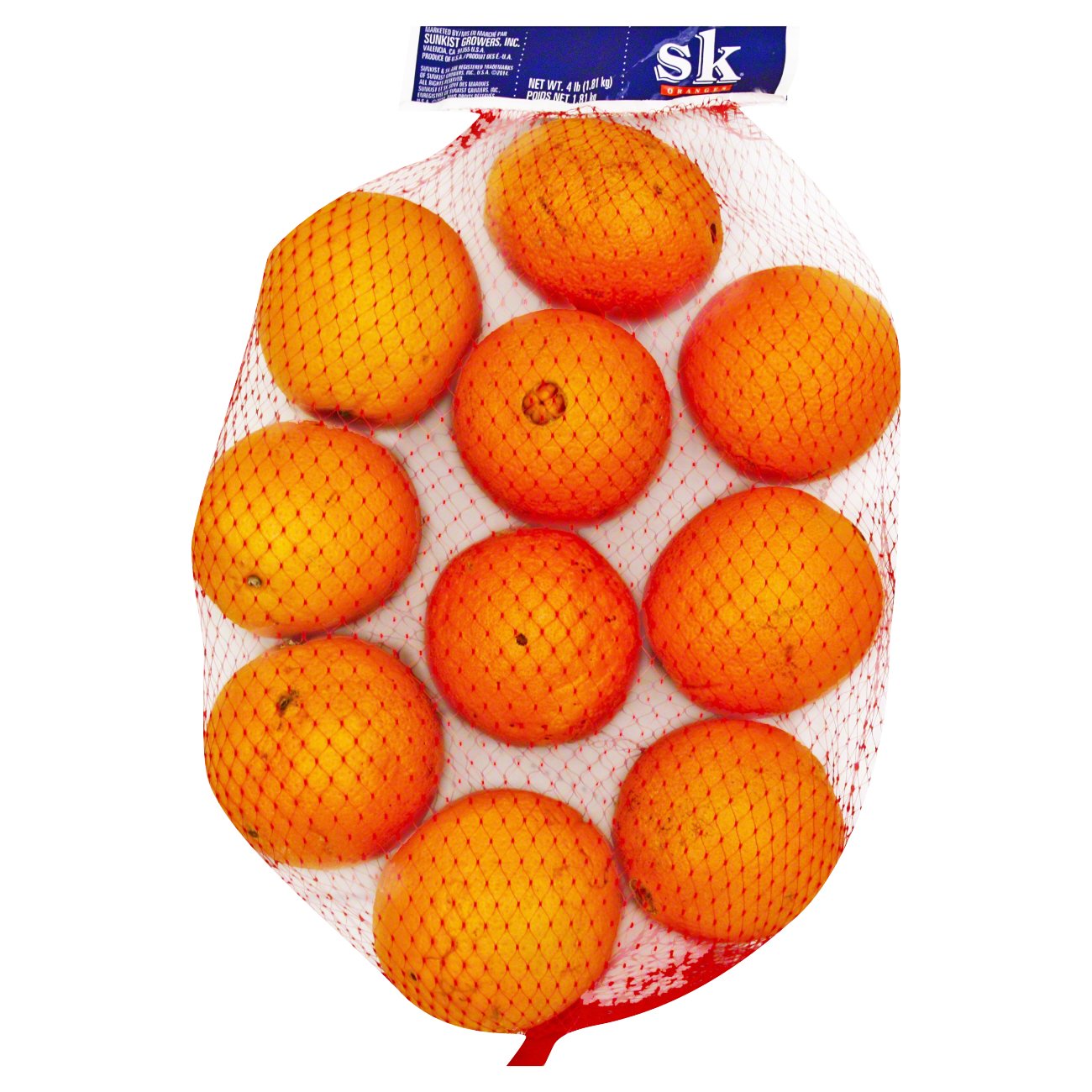 Fresh Navel Oranges, 4 lb bag | Joe V's Smart Shop | Low Prices