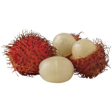 Fresh Rambutans, Avg. 1.85 lbs