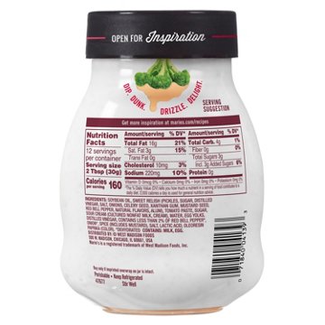 Marie's Thousand Island Dressing (Sold Cold), 12 fl oz