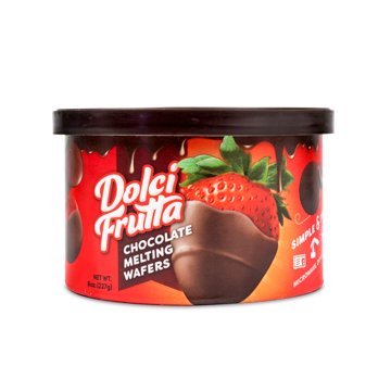 Dolci Frutta Chocolate Melting Wafers, 8 oz