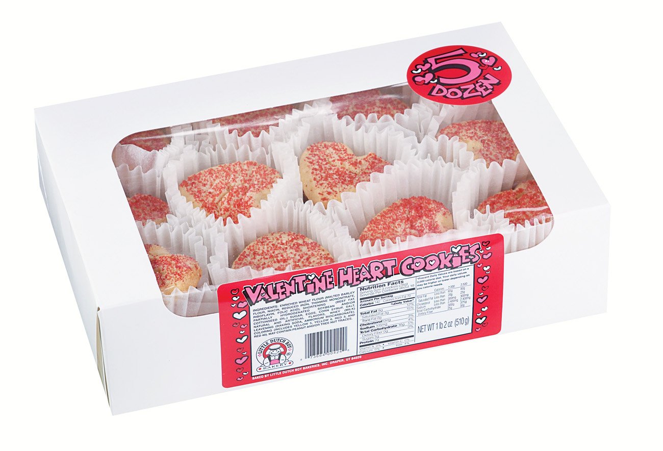 Little Dutch Boy Valentine Heart Cookies - Shop Cookies at H-E-B