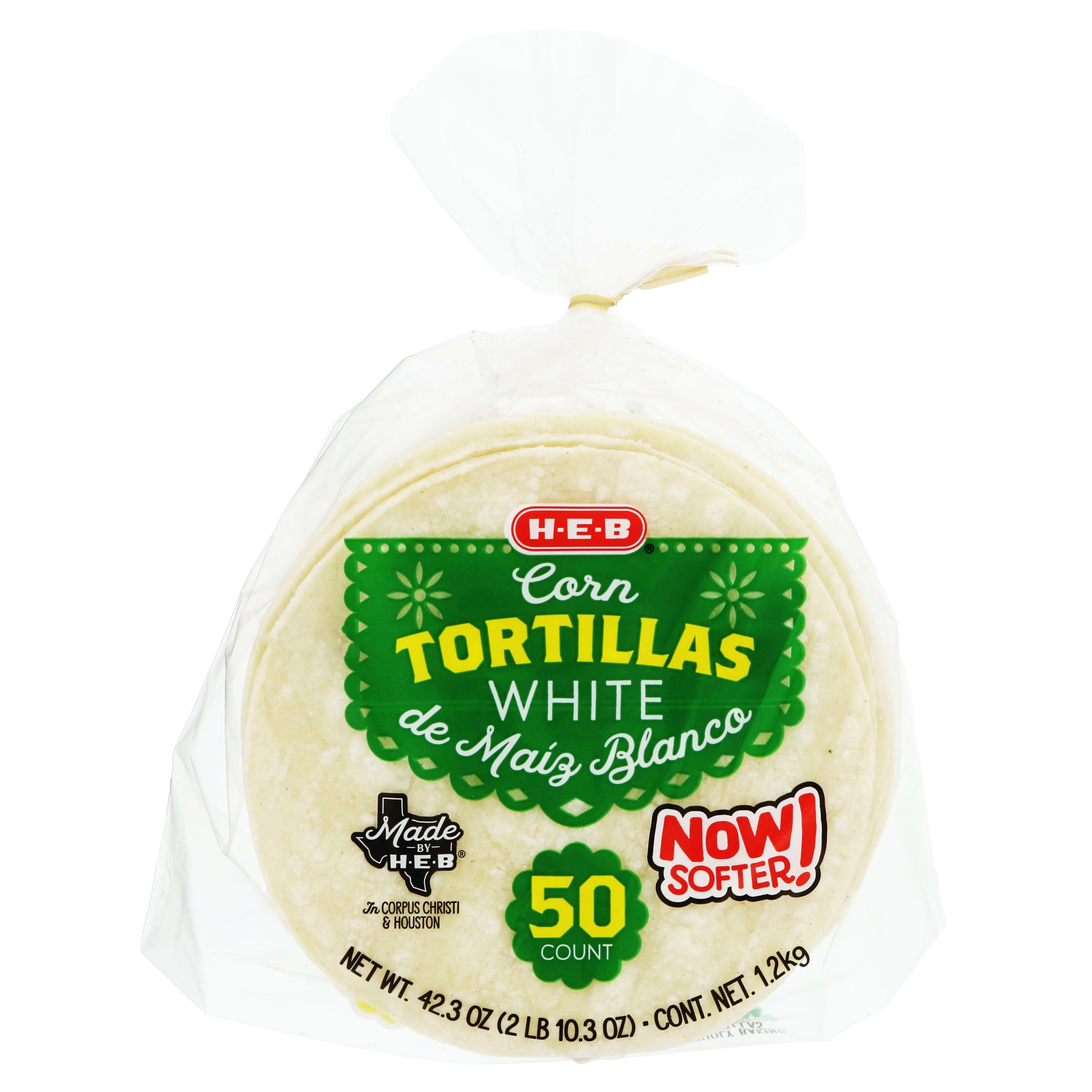 H-E-B White Corn Tortillas - Shop Tortillas At H-E-B