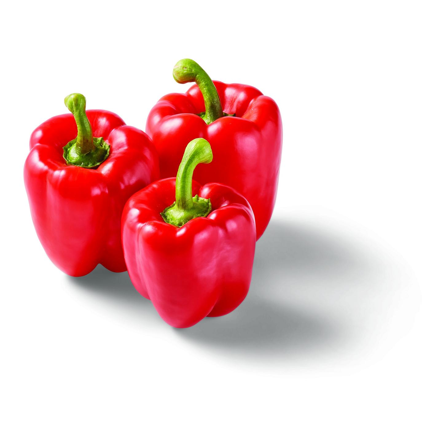 Fresh Red Bell Pepper; image 2 of 3