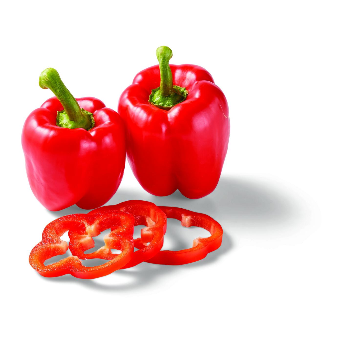 Fresh Red Bell Pepper; image 3 of 3