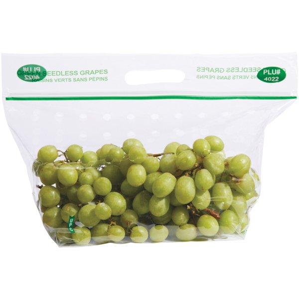 Fresh Seedless White Grapes, Avg. 2.29 lbs