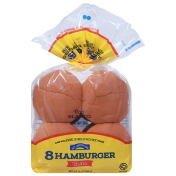 Hill Country Fare Hamburger Buns, 8 ct