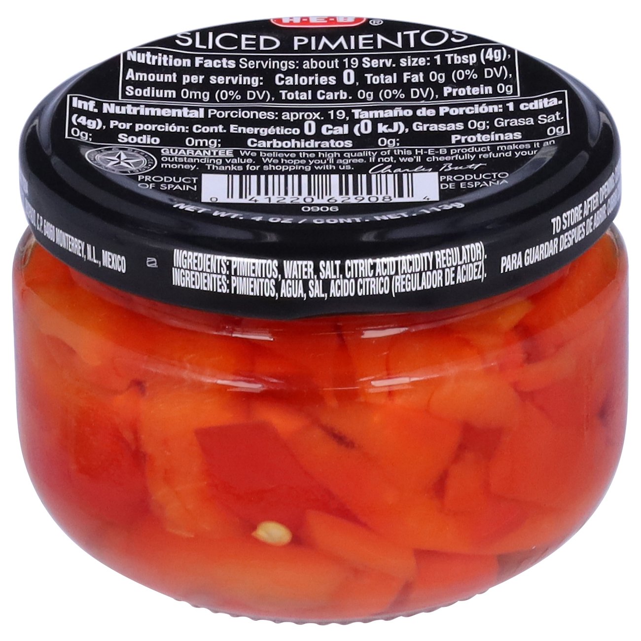 H-E-B Sliced Pimientos - Shop Canned & Dried Food At H-E-B