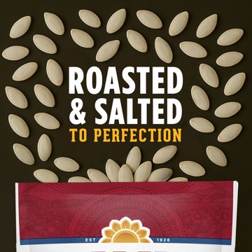 DAVID Roasted Salted Pumpkin Seeds, 5 oz