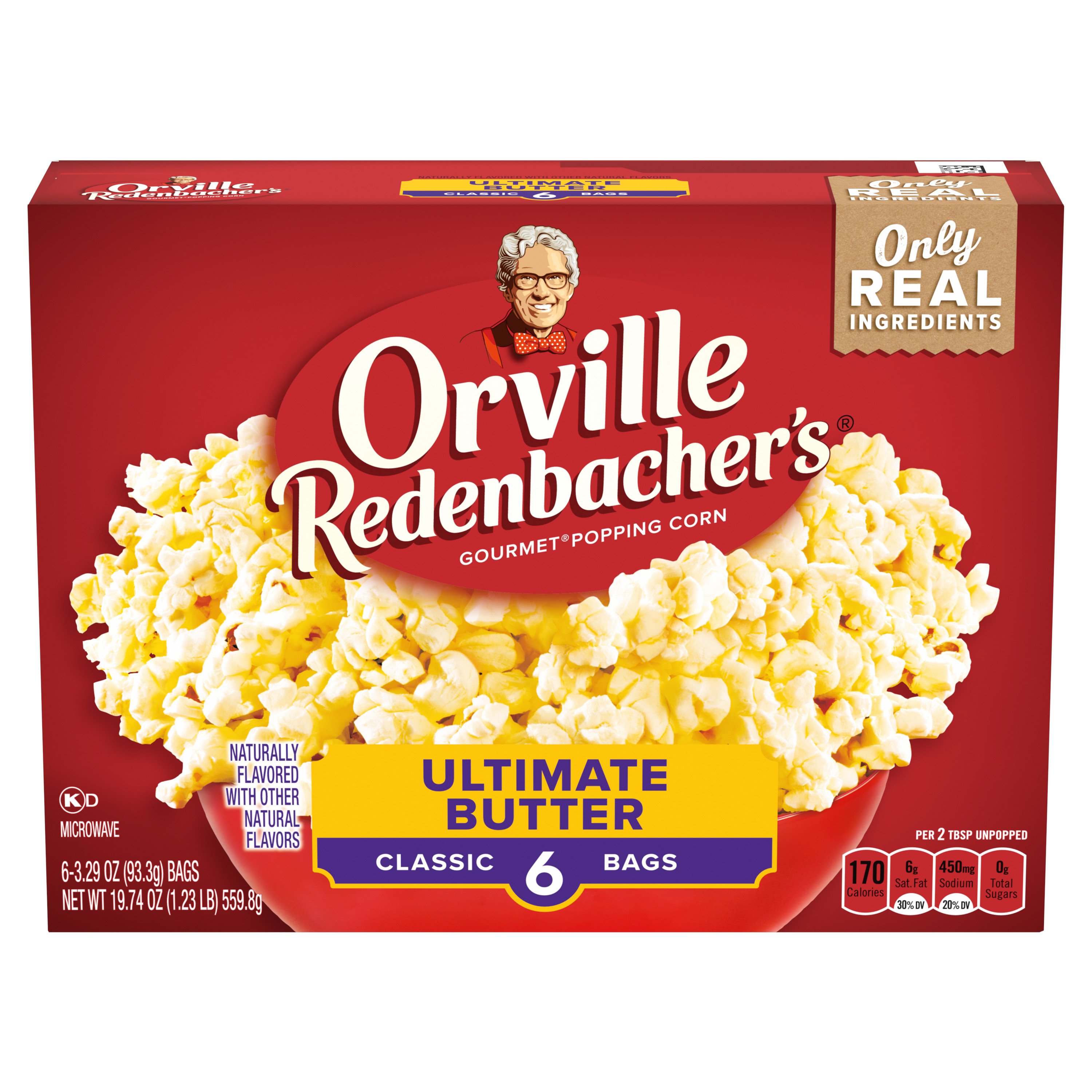 Orville Redenbacher's Ultimate Butter Microwave Popcorn - Shop Popcorn