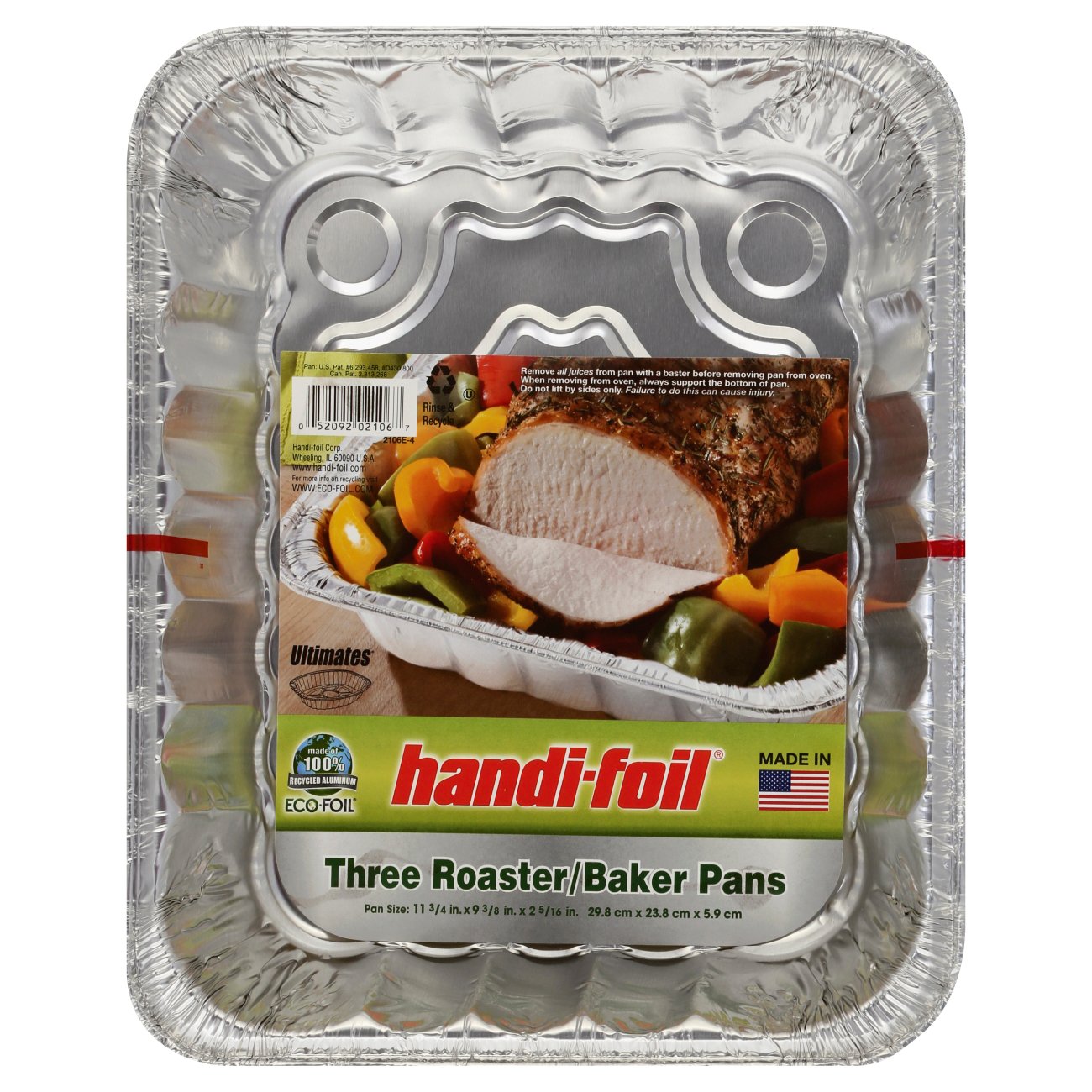 Handi-Foil Eco-Foil Roaster & Baker Pans