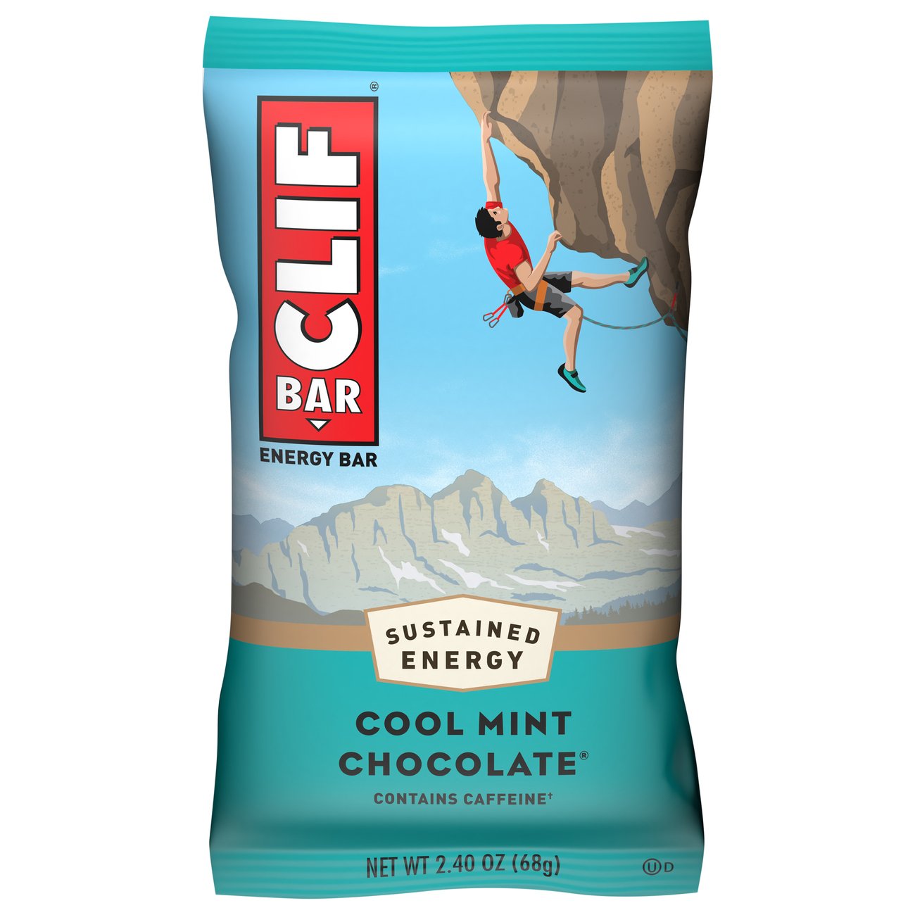 CLIF Bar Cool Mint Chocolate Energy Bars - 6ct