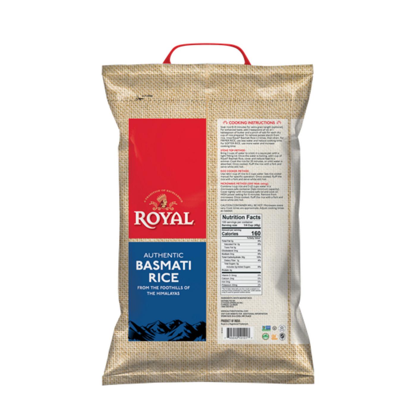 Royal Authentic Basmati Rice; image 4 of 9