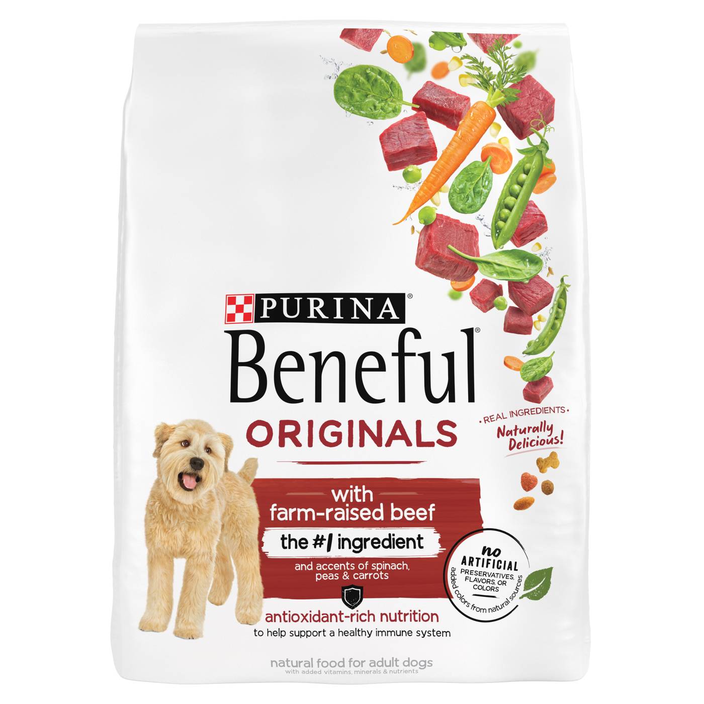 Beneful Purina Beneful Originals With Farm-Raised Beef, With Real Meat Dog Food; image 1 of 9