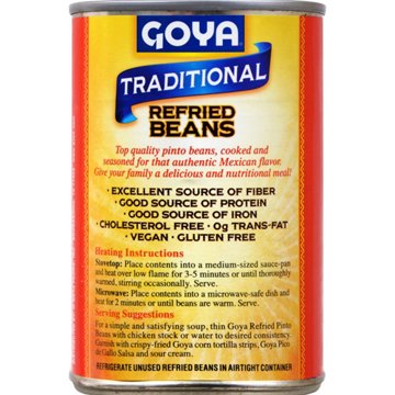 Goya Traditional Vegan Refried Beans