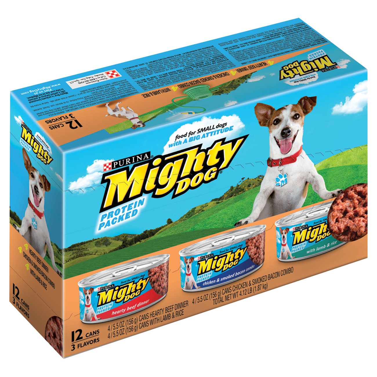 Purina Mighty Dog Classic Variety Pack Dog Food Shop Dogs at HEB
