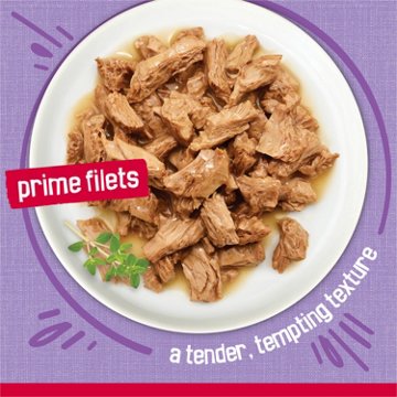 Friskies Purina Prime Filets in Wet Cat Food Gravy - Turkey Dinner