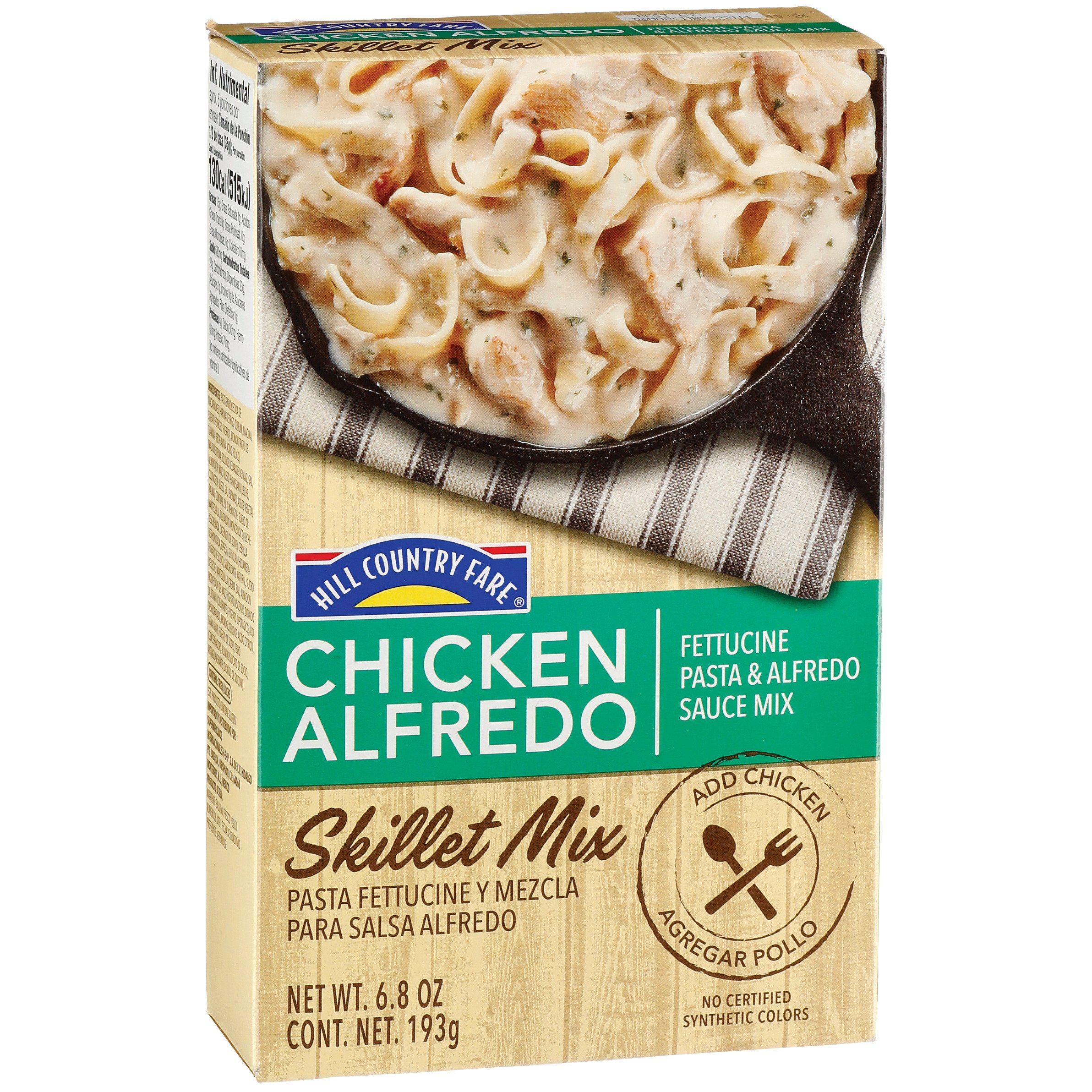 Hill Country Fare Chicken Alfredo Dinner Mix Shop Pantry Meals at HEB