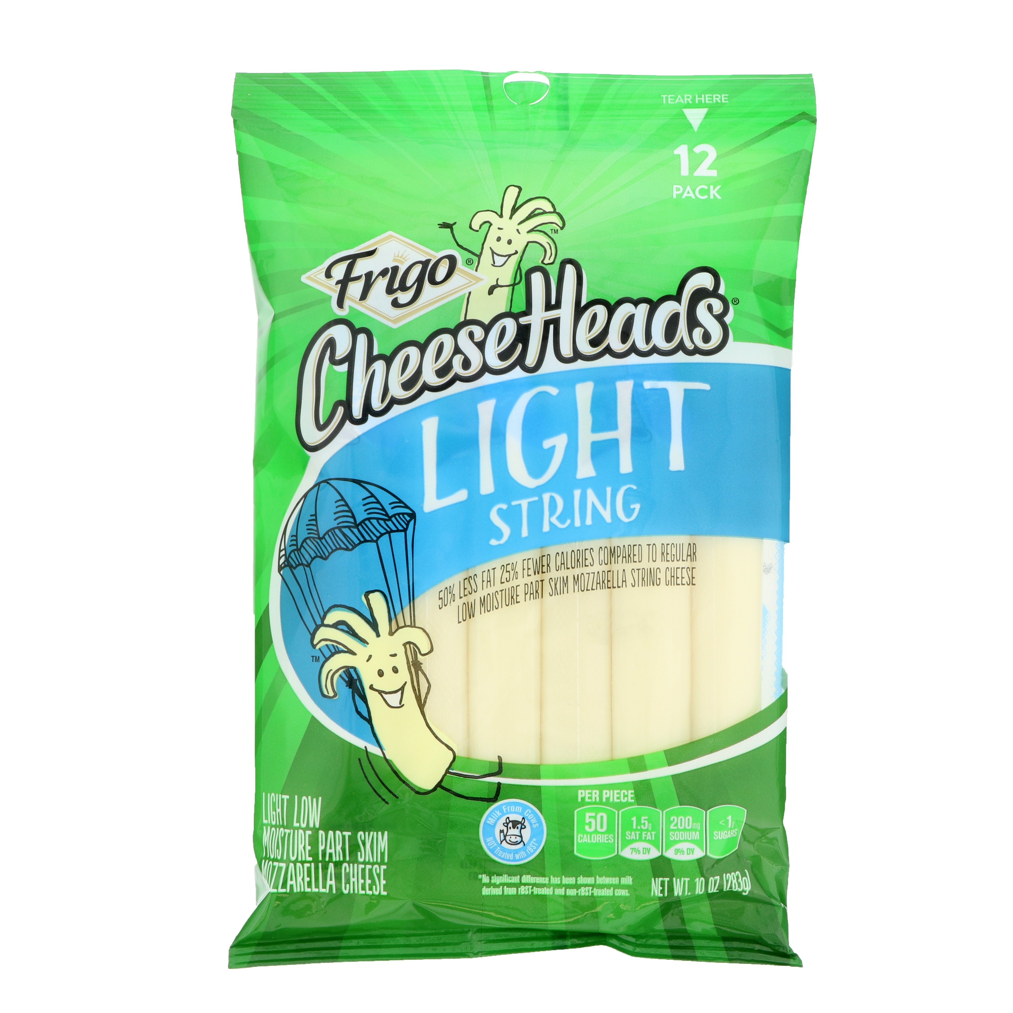 Frigo Light Mozzarella String Cheese - Shop Cheese at H-E-B