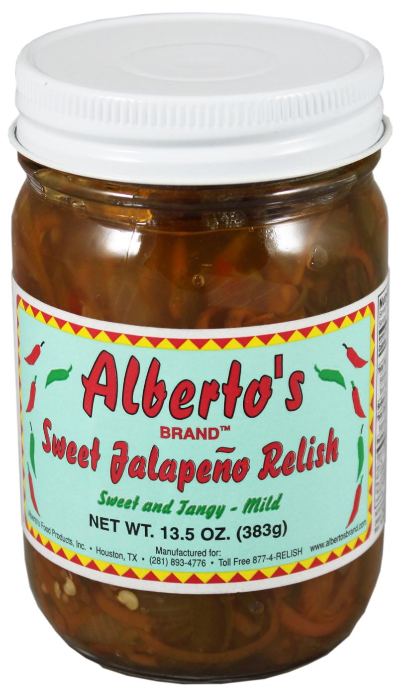 Albertos Sweet Jalapeno Relish Mild; image 1 of 2