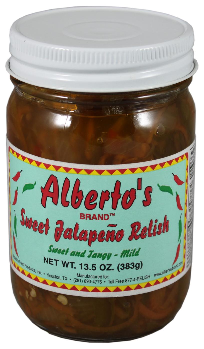 Albertos Sweet Jalapeno Relish Mild; image 2 of 2