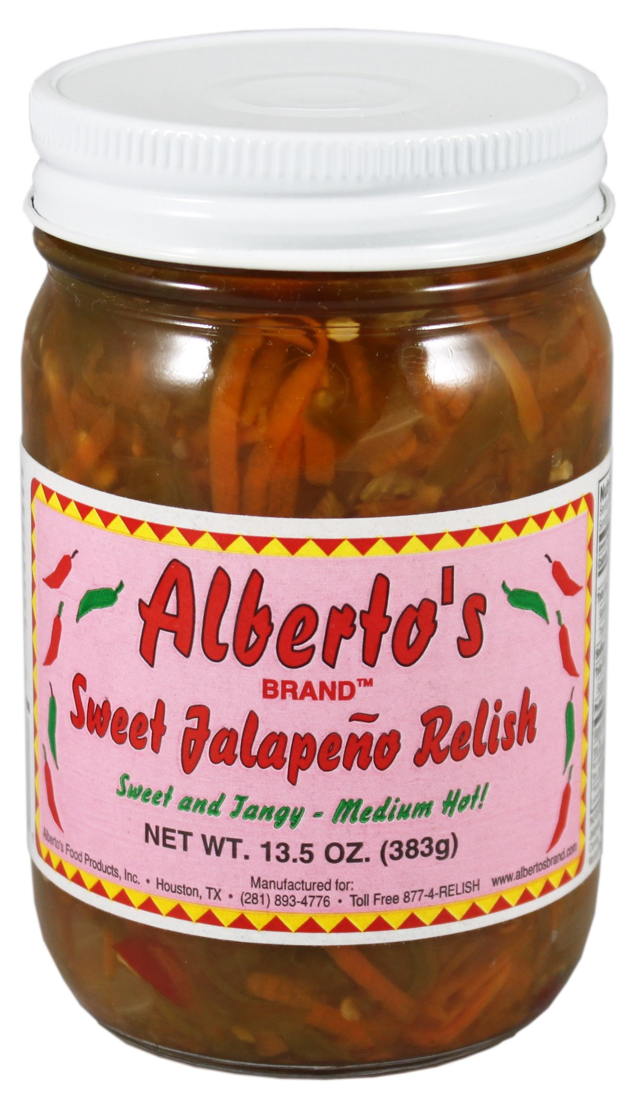 Albertos Sweet Jalapeno Relish Medium Hot Shop Relish & Chutney at HEB