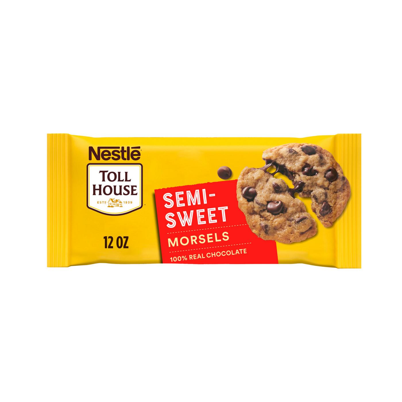 Nestle Toll House Semi Sweet Chocolate Chips; image 1 of 4
