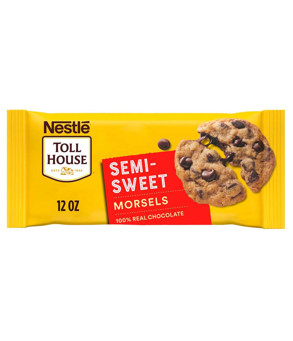 Nestle Toll House Semi Sweet Chocolate Chips; image 1 of 4