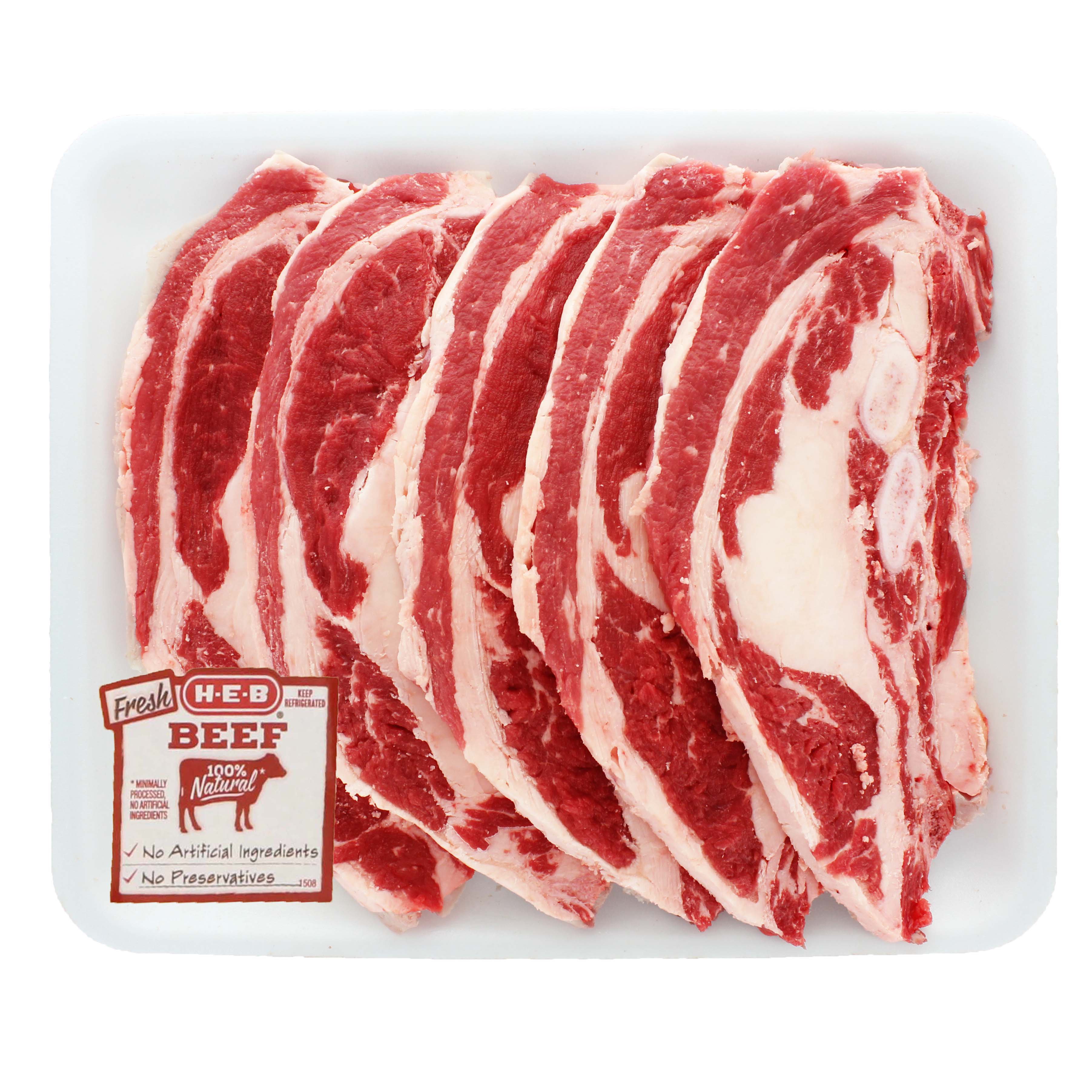 H-E-B Beef Sliced Navel Brisket Bone-In Value Pack - Shop Beef at H-E-B