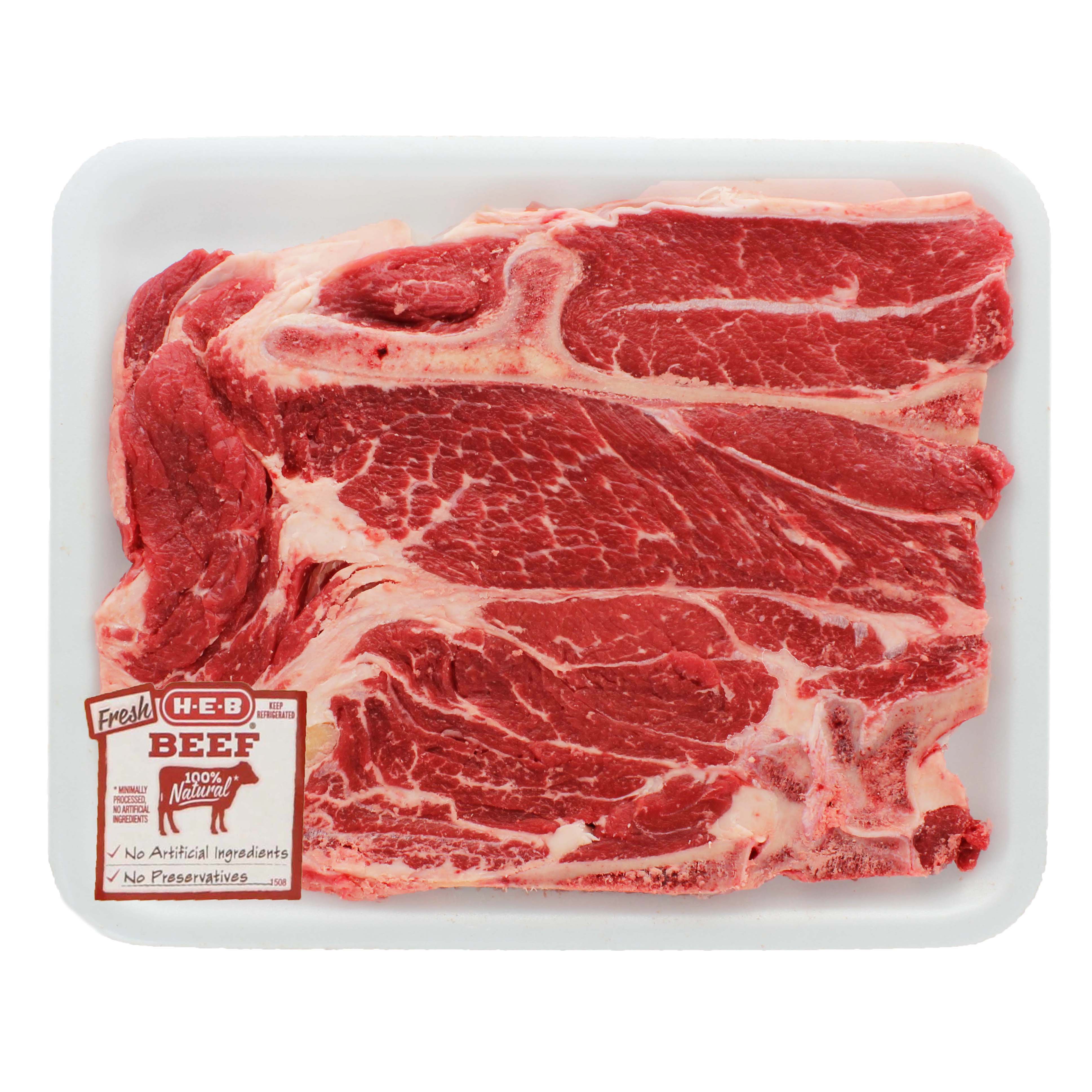 H E B Beef Chuck Steak Bone In Usda Select Shop Beef At H E B