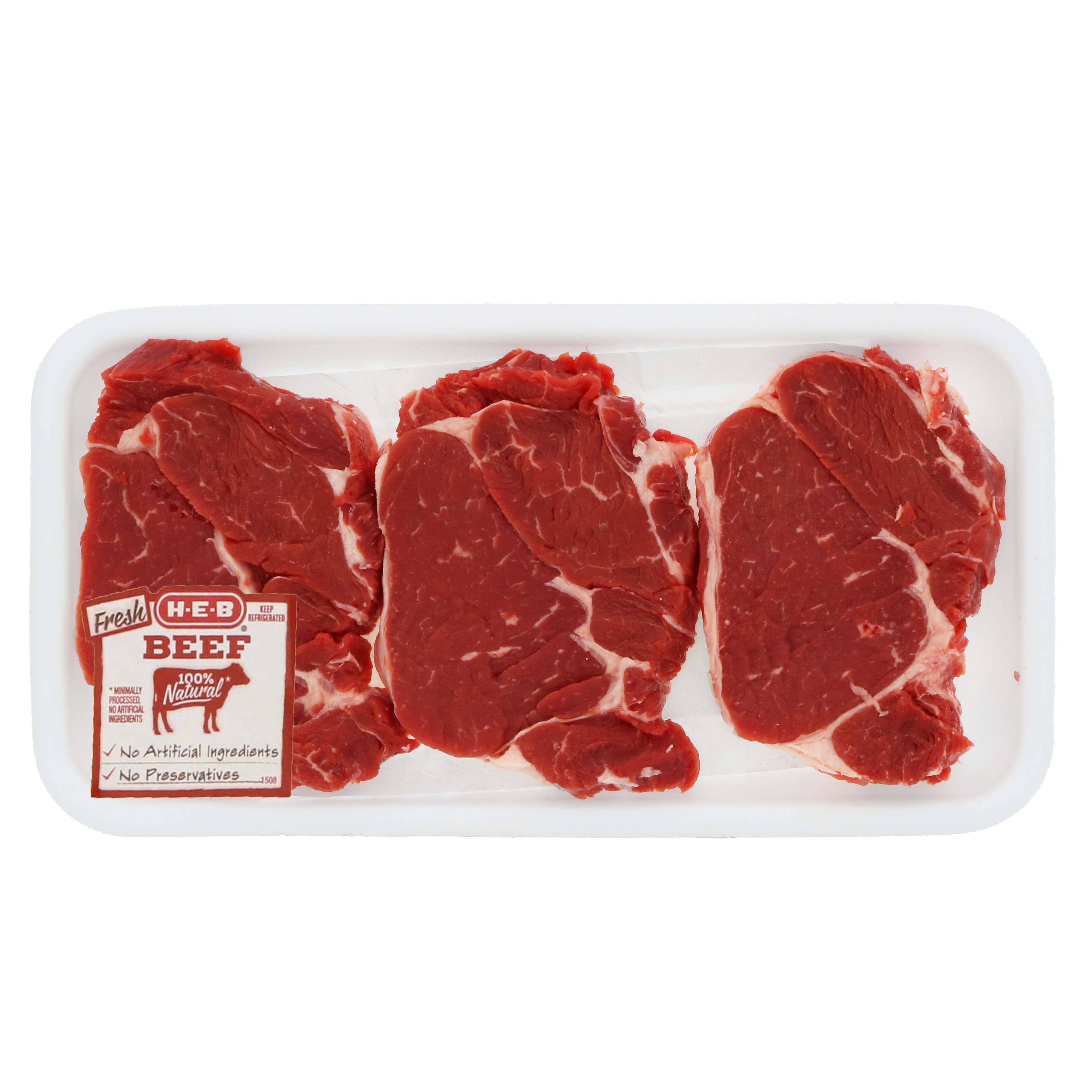 H-E-B Beef Chuck Eye Steak Boneless, USDA Select - Shop Beef at H-E-B