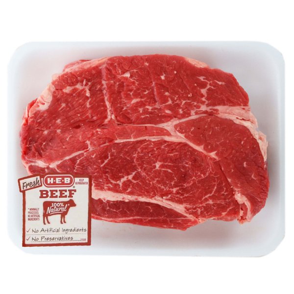 H-E-B Boneless Beef Chuck Roast - USDA Select, Avg. 2.55 lbs