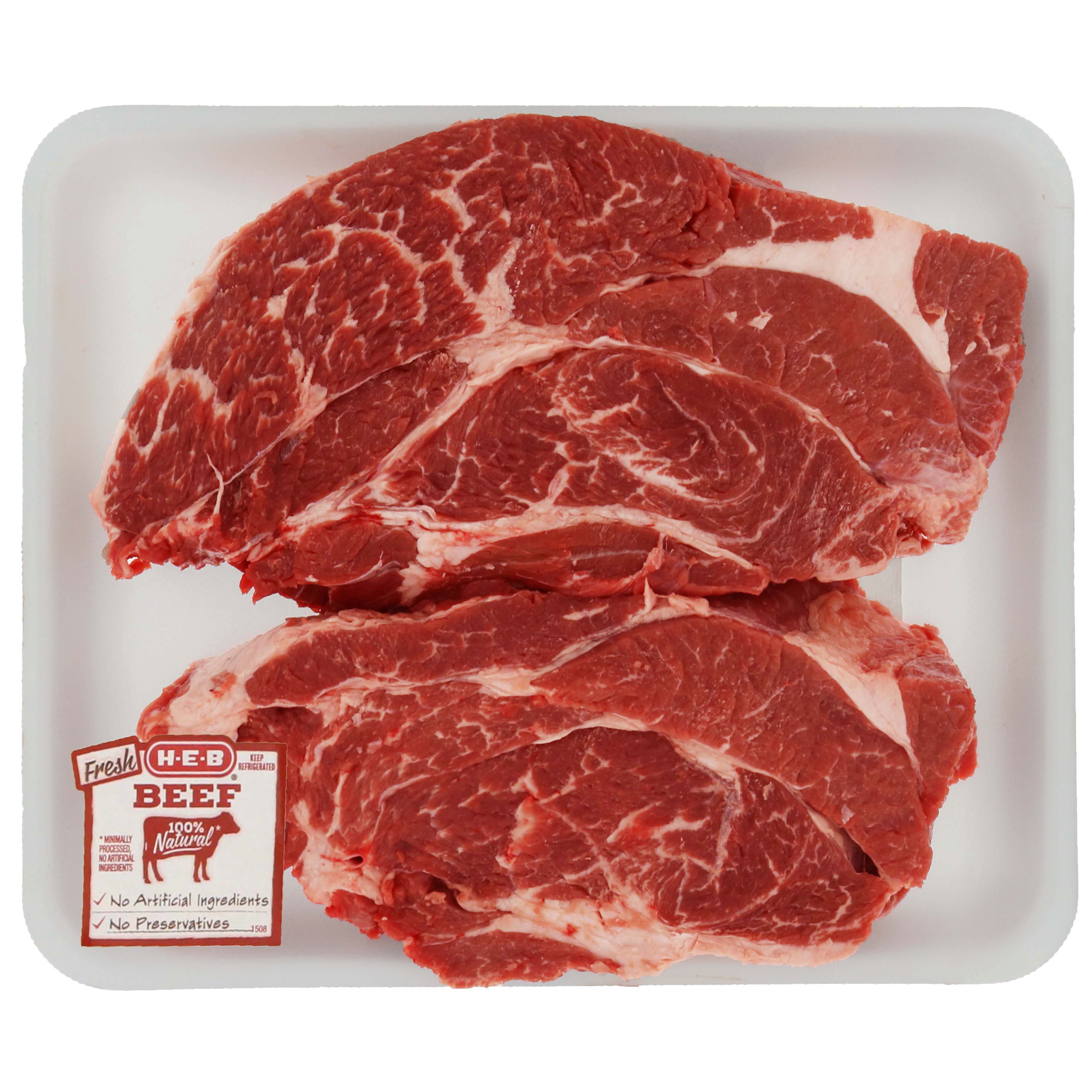 H-E-B Beef Chuck Roast Value Pack, USDA Select - Shop Beef At H-E-B