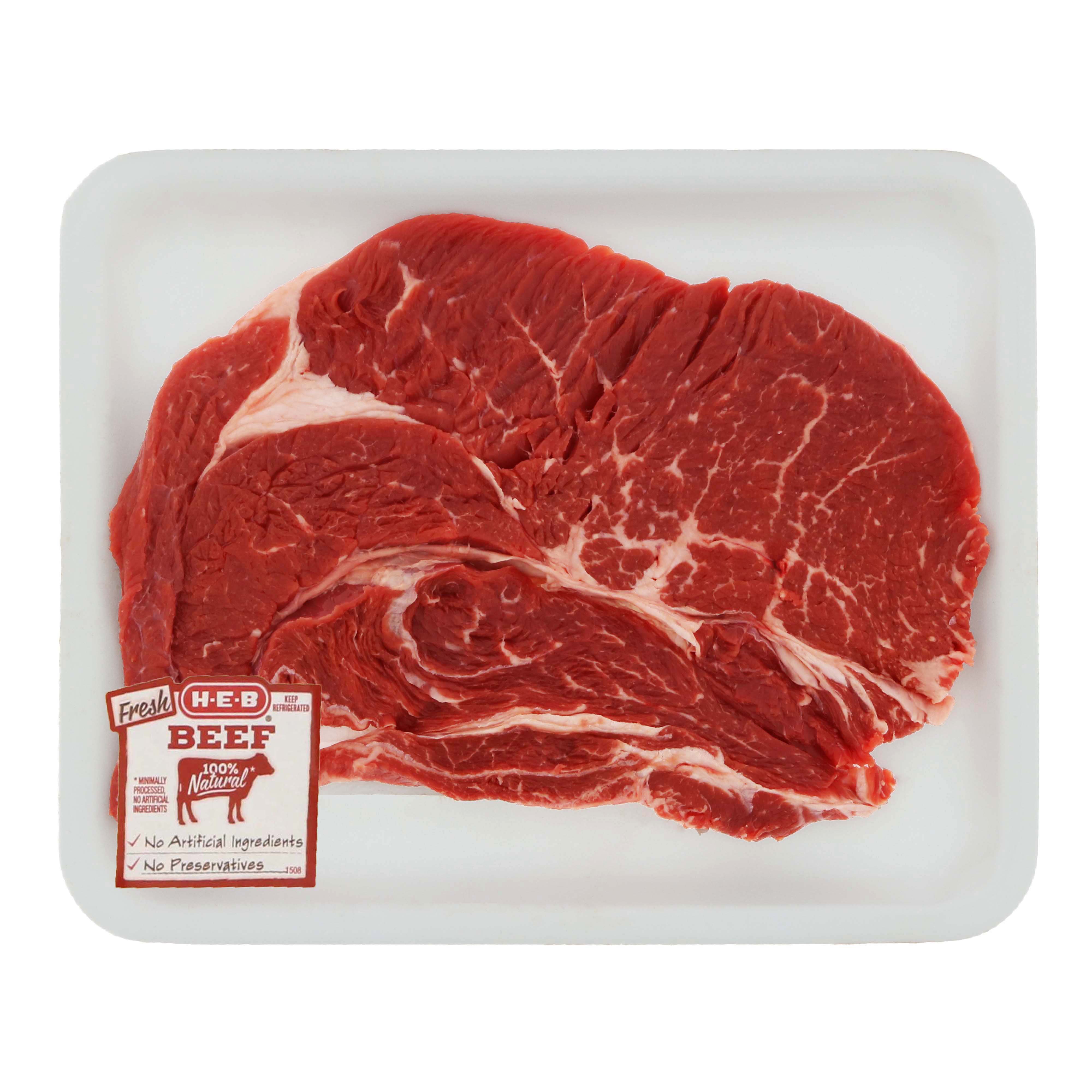 HEB Beef Chuck Steak Thin USDA Select Shop Beef at HEB