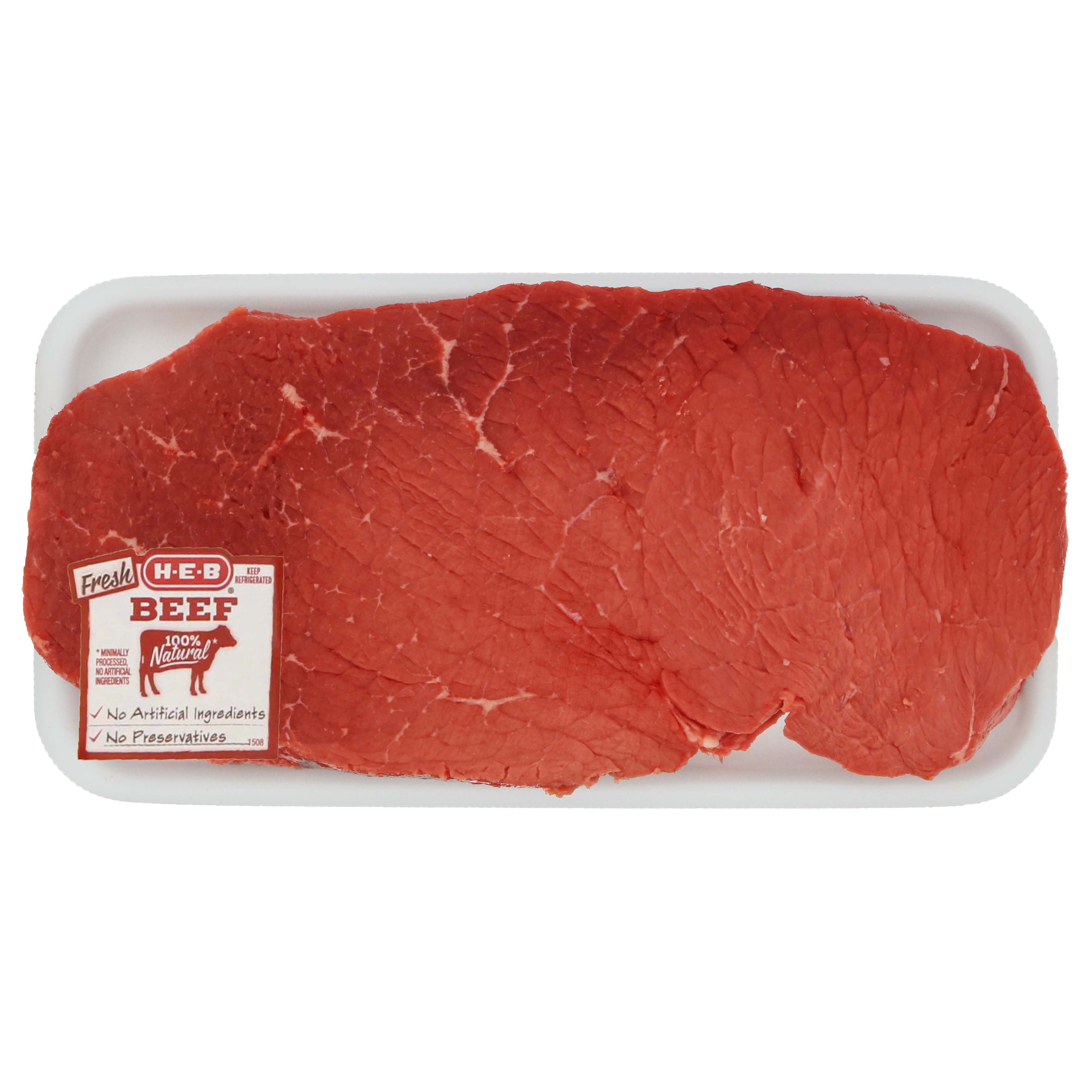 H E B Beef London Broil Top Round USDA Select